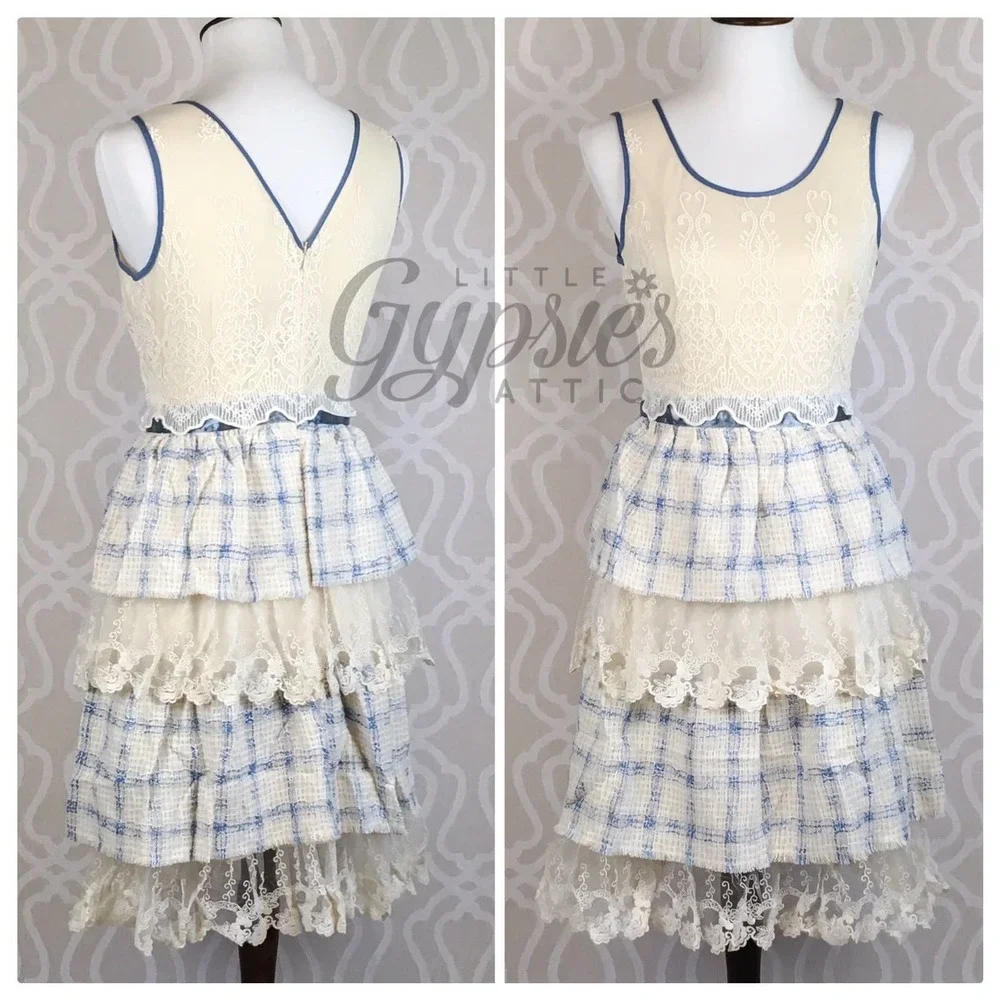 Ryu Farmhouse Country Cottage Midi Dress - Picture 4 of 9
